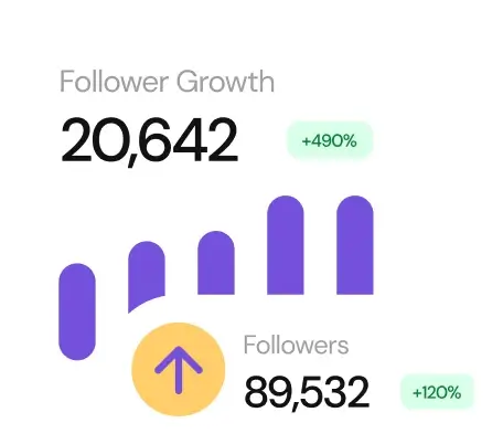 a follower analytic chart